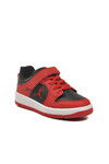 Red Black Velcro Boys Sneakers Haykat Short F