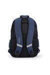 Navy Blue Unisex Backpack 07PCT18001-L