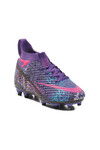 Purple Fuchsia Socked Boys Football Cleats Air 600 F