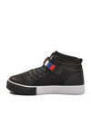 Black and White Velcro Ankle Boys Sneakers North F