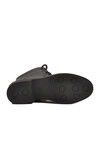 Siyah Bağcıklı Fermuarlı Kaymaz Kadın Bot 284098 Z