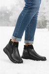 Black Polar Non-Slip Sole Cold Resistant Womens Boots 293111 Z