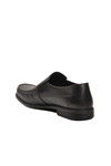 Black Genuine Leather Mens Casual Shoes 3607 M
