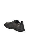 Black Floter Genuine Leather Mens Casual Shoes 260081 M