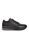 Black Floter Genuine Leather Mens Casual Shoes 3235 M