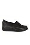 Black Floater Textile Womens Casual Shoes 651586 Z