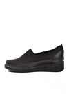 Black Floater Textile Womens Casual Shoes 651586 Z