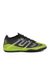 Black Lace-Up Mens Artificial Turf Shoes MH-252-149 M