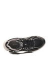 Black Silver Memory Sole Lightweight Flexible Mesh Unisex Sneakers Dipper G