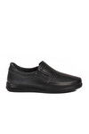 Black Genuine Leather Mens Daily Casual Sensitive 6122 M