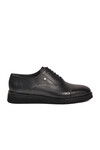 Black Eva Sole Lightweight Genuine Leather Mens Classic Shoes 3250 M