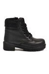Black Polar Fleece Non-Slip Womens Boots Marc 4030 Z
