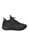 Black Rubber Laced Boys Sports Shoes G63 Kids F