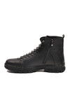 Siyah İçi Polarlı Kaymaz Fermuarlı Erkek Bot 660 M