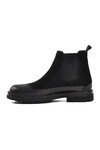 Black Nubuck Mens Chelsea Boots 1361654 M