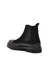 Black Nubuck Mens Chelsea Boots 1361654 M