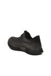 Black Genuine Leather Non-Slip Sole Womens Casual Shoes 25405007K Z
