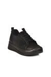 Black Nubuck Genuine Leather Womens Casual Shoes 2551701K Z