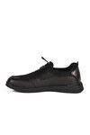 Black Nubuck Genuine Leather Womens Casual Shoes 2250906K Z
