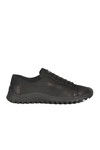 Black Nubuck Genuine Leather Womens Casual Shoes 2413532K Z