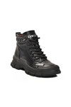 Black Memory Foam Laced Non-Slip Sole Womens Boots Fade Z