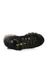 Black Yellow Genuine Leather Waterproof Mens Outdoor Shoes Solo M