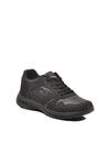 Black Large Size Lace-Up Mens Sneakers Xstep 020-Skin M