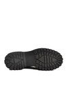 Black Suede Thick Sole Womens Casual Shoes 572451 Z