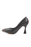 Black Thin Heeled Womens Evening Shoes PC-54223 Z