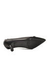 Black Womens Low Thin Heeled Shoes PC-55015 Z