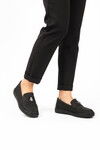 Black Lightweight Flexible Womens Casual Shoes B-01 Z