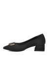 Black Womens Light Low Heel Shoes 451133 Z