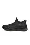 Black Rubber Laced Mens Sneaker 25K582 M