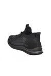 Black Rubber Laced Mens Sneaker 25K582 M