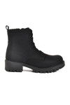 Black Emerald Polar Fleece Non-Slip Sole Womens Boots 23008 Z