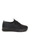 Black Emerald Rubber Laced Light Flexible Womens Casual Shoes 029 Z