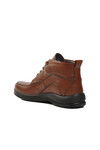 Tan Genuine Leather Orthopedic Mens Boots 15074 M