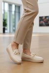 Bej Hafif Kadın Casual Ayakkabı B-04 Z