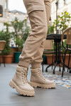 Beige Polar Non-Slip Sole Womens Boots Serpa 5200 Z