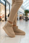 Bej İçi Kürklü Soğuğa Dirençli Kadın Bot U-400 Z