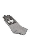 Gri Pamuklu Dikişli Erkek Patik Çorap PTK-2184