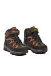 Kahve Turuncu Polarlı Kaymaz Taban Çocuk Outdoor Bot 2301 P