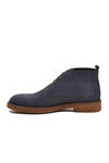 Lacivert Bağcıklı Hakiki Deri Erkek Klasik Bot Po 235 M