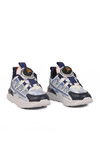 Lacivert Misina Bağcıklı Unisex Çocuk Spor Ayakkabı BNI-10256 P