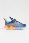 Blue Orange Velcro Mesh Flexible Boys Sports Shoes BNI-10277 P