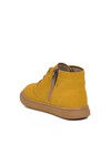 Sarı Süet Bağcıklı Fermuarlı Bebek Bot 823106 B
