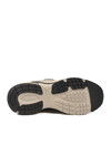 Siyah Bej Bağcıklı Cilt Memory Foam Erkek Spor Ayakkabı BNI-12086 M