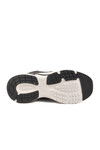 Siyah Beyaz Bağcıklı Memory Foam Unisex Spor Ayakkabı BNI-12089 M