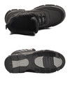 Siyah Gri Kaymaz Taban Fermuarlı Unisex Outdoor Bot 444 G