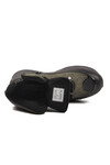 Siyah Haki Kaymaz Taban Fermuarlı Polarlı Unisex Outdoor Bot 2115 G